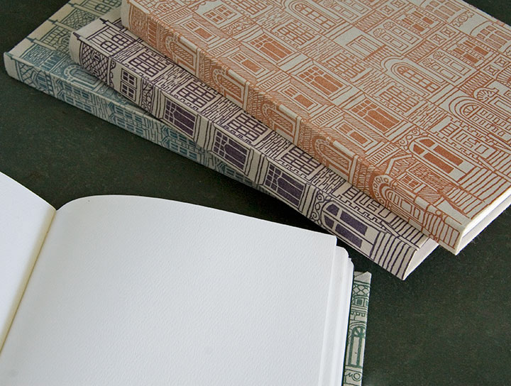 Igloo Letterpress brownstones journals illustrated by Chandler O'Leary