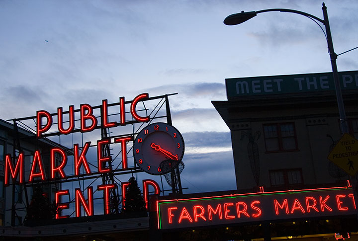 Pike Place Market photo by Chandler O'Leary
