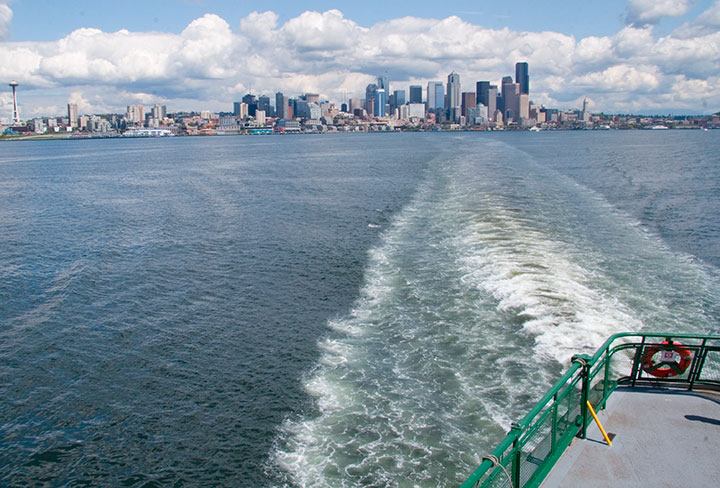 Seattle ferry photo by Chandler O'Leary