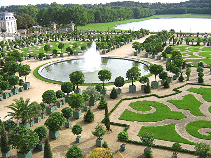 The orangerie at Versailles