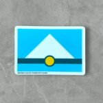 Tacoma Flag Sticker