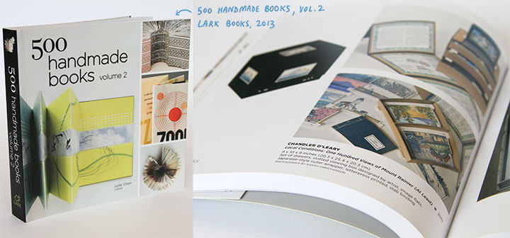 Feature on "Local Conditions" by Chandler O'Leary in "500 Handmade Books, Vol 2"