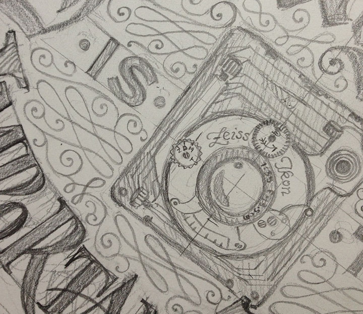 Packaging, pencilling – Chandler O'Leary