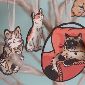 Kitty ornaments
