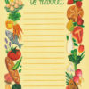 To Market notepad illustrated and hand-lettered by Chandler O'Leary
