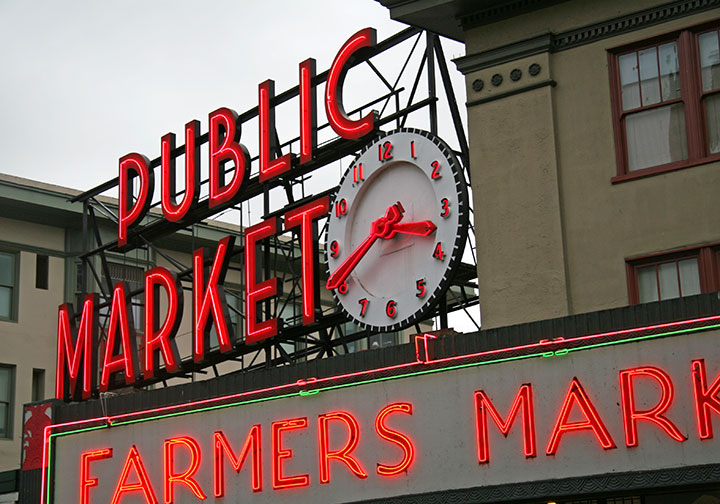 Pike Place Market photo by Chandler O'Leary