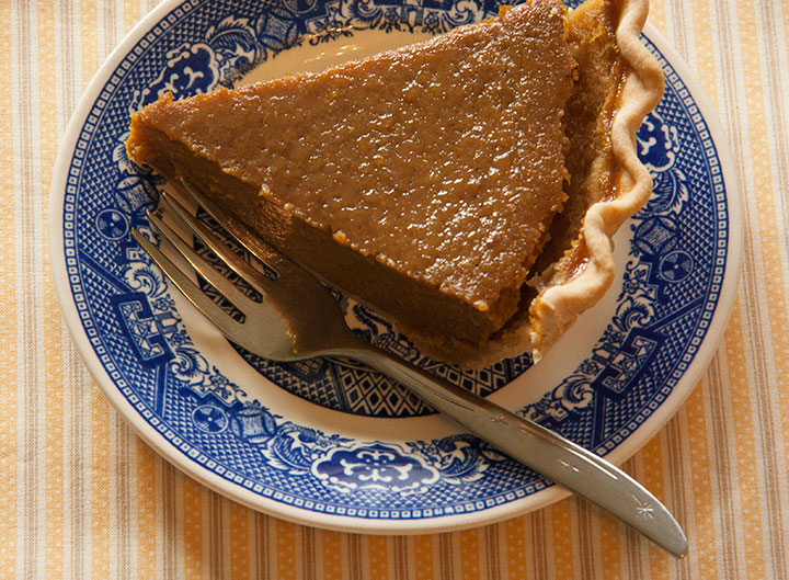Pumpkin pie photo by Chandler O'Leary