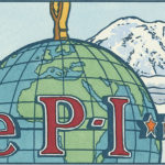 Mt. Rainier and Seattle Post-Intelligencer Globe illustration by Chandler O'Leary