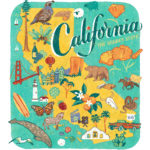 California illustration by Chandler O'Leary