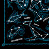 Detail of Constellations print by Chandler O'Leary