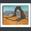 Delicate Arch sketchbook print by Chandler O'Leary