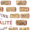 Detail of wine corks illustration by Chandler O'Leary