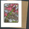 Anna's Hummingbird card by Chandler O'Leary
