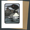 Common Loon card by Chandler O'Leary