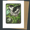 Marbled Murrelet card by Chandler O'Leary