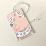 Knitting holiday gift tags by Chandler O'Leary