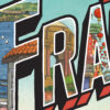 Detail of "Greetings From San Francisco" illustration by Chandler O'Leary