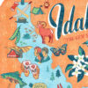 Detail of Idaho illustration by Chandler O'Leary