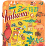 Detail of Indiana illustration by Chandler O'Leary