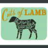 Farm to Table - Cuts of Lamb print by Chandler O'Leary