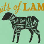 Farm to Table - Cuts of Lamb print by Chandler O'Leary