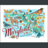 Maryland illustration by Chandler O'Leary