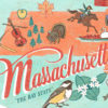 Detail of Massachusetts illustration by Chandler O'Leary