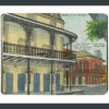 New Orleans sketchbook print by Chandler O'Leary
