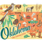 Detail of Oklahoma illustration by Chandler O'Leary