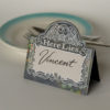 Halloween Gravestone pop-up place cards by Chandler O'Leary