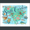 South Carolina illustration by Chandler O'Leary