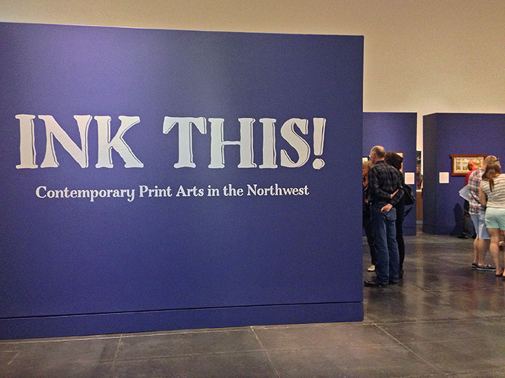 "Ink This" exhibit at the Tacoma Art Museum