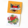 Painted Bunting temporary tattoo by Chandler O'Leary