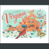 Virginia illustration by Chandler O'Leary