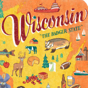 Detail of Wisconsin illustration by Chandler O'Leary